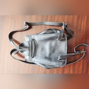 Black Coach backpack bag